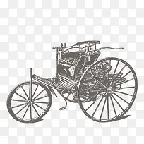 线稿老爷车-空若网 线稿老爷车-空若网