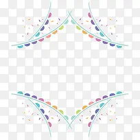 多彩的花边彩旗-空若网 多彩的花边彩旗-空若网