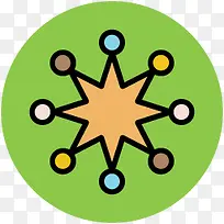 圣诞节图标五彩缤纷-空若网 圣诞节图标五彩缤纷-空若网