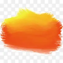橘色渐变水彩涂鸦-空若网 橘色渐变水彩涂鸦-空若网