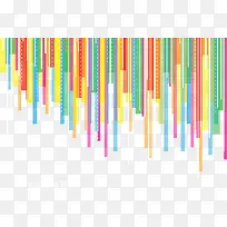 矢量参差不齐长条-空若网 矢量参差不齐长条-空若网
