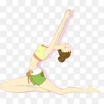 瑜伽美女-空若网 瑜伽美女-空若网