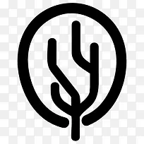 ¼ò±Ê»Ô²ÐÎÊ÷ͼ±ê-¿ÕÈôÍø ¼ò±Ê»Ô²ÐÎÊ÷ͼ±ê-¿ÕÈôÍø