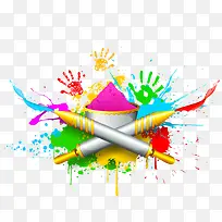 彩色水彩画-空若网 彩色水彩画-空若网