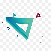 简约三角形元素-空若网 简约三角形元素-空若网