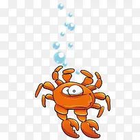 矢量海蟹素材-空若网 矢量海蟹素材-空若网