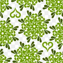 矢量青色花卉底纹背景素材-空若网 矢量青色花卉底纹背景素材-空若网