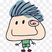 手绘可爱卡通小人-空若网 手绘可爱卡通小人-空若网