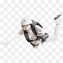 跳伞运动员 白色衣服-空若网 跳伞运动员 白色衣服-空若网