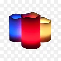 彩色蜡烛灯具图片-空若网 彩色蜡烛灯具图片-空若网