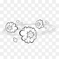 粉尘爆炸卡通云朵素材-空若网 粉尘爆炸卡通云朵素材-空若网