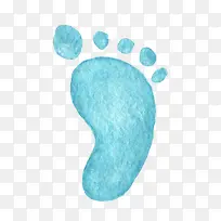 水彩小脚丫-空若网 水彩小脚丫-空若网