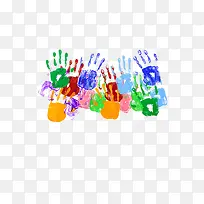 彩色手印-空若网 彩色手印-空若网