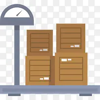 木箱png矢量素材-空若网 木箱png矢量素材-空若网