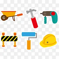 装修粉刷工具图标-空若网 装修粉刷工具图标-空若网