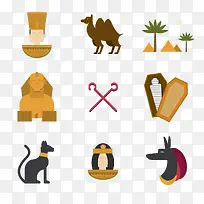 矢量埃及艳后-空若网 矢量埃及艳后-空若网