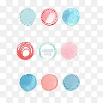 彩色圆圈-空若网 彩色圆圈-空若网