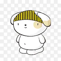 卡通可爱小动物装饰设计动物头像-空若网 卡通可爱小动物装饰设计动物头像-空若网