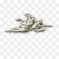 黑色云朵创意粉尘-空若网 黑色云朵创意粉尘-空若网