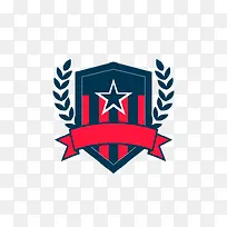 徽章卡通矢量素材-空若网 徽章卡通矢量素材-空若网