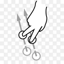 滑动图标手指电脑图标-空若网 滑动图标手指电脑图标-空若网