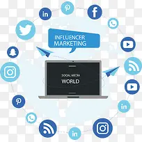 笔记本电脑矢量-空若网 笔记本电脑矢量-空若网