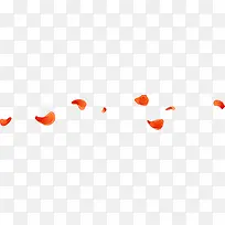 漂浮的橙色花瓣-空若网 漂浮的橙色花瓣-空若网