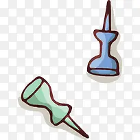 按钉png矢量元素-空若网 按钉png矢量元素-空若网