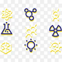 化学生物图标-空若网 化学生物图标-空若网