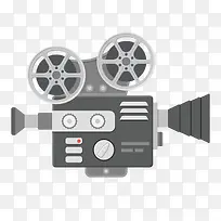 灰色扁平化电影元素-空若网 灰色扁平化电影元素-空若网