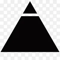 产品实物黑色正三角形-空若网 产品实物黑色正三角形-空若网