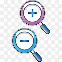 放大镜png矢量素材-空若网 放大镜png矢量素材-空若网