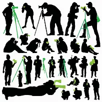 摄影剪影 摄影设备-空若网 摄影剪影 摄影设备-空若网