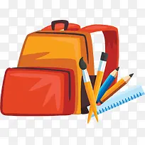 开学季书包学习用品-空若网 开学季书包学习用品-空若网