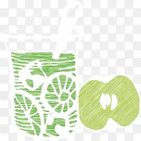 卡通夏季冰爽饮料装饰设计-空若网 卡通夏季冰爽饮料装饰设计-空若网