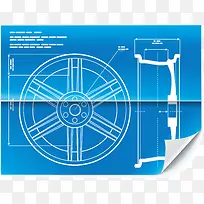图纸png矢量素材-空若网 图纸png矢量素材-空若网