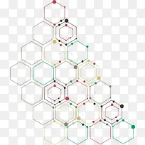 六角形扁平化花纹-空若网 六角形扁平化花纹-空若网