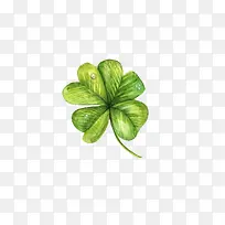 手绘四叶草-空若网 手绘四叶草-空若网