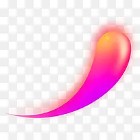 彩色发光水滴-空若网 彩色发光水滴-空若网