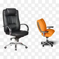 黑色和黄色转椅子-空若网 黑色和黄色转椅子-空若网