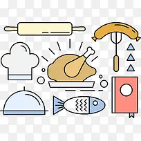 彩绘食物-空若网 彩绘食物-空若网