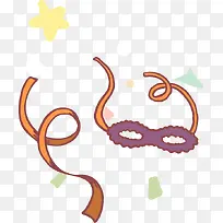 晚会舞会面具png矢量素材-空若网 晚会舞会面具png矢量素材-空若网