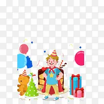 美版简约男孩生日快乐海报设计-空若网 美版简约男孩生日快乐海报设计-空若网