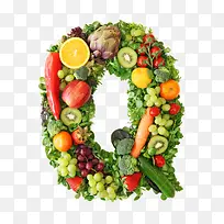 水果艺术字设计素材-空若网 水果艺术字设计素材-空若网