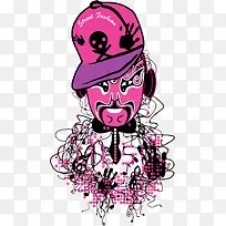 矢量彩色脸谱-空若网 矢量彩色脸谱-空若网