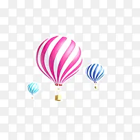 彩色节日喜庆热气球-空若网 彩色节日喜庆热气球-空若网