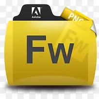 Adobe网页三剑客PNG图标fw图标-空若网 Adobe网页三剑客PNG图标fw图标-空若网