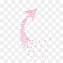 粉色箭头-空若网 粉色箭头-空若网