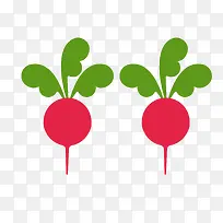 蔬菜卡通萝卜-空若网 蔬菜卡通萝卜-空若网