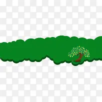 绿色波浪边框-空若网 绿色波浪边框-空若网